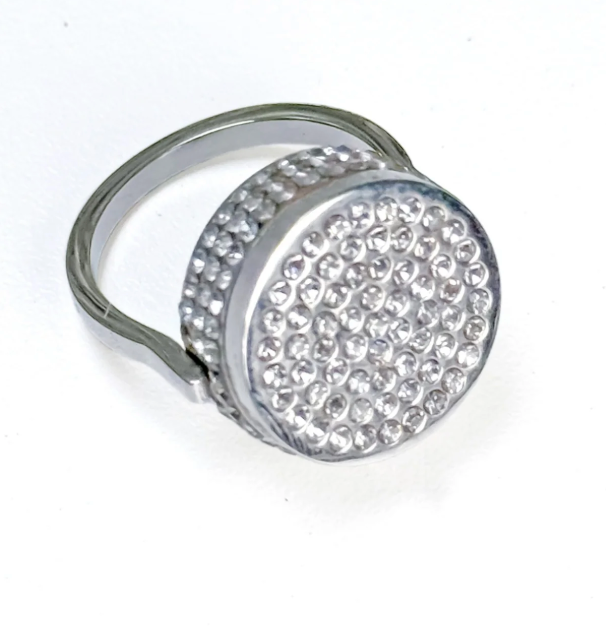 14K Bling Lip Balm Ring