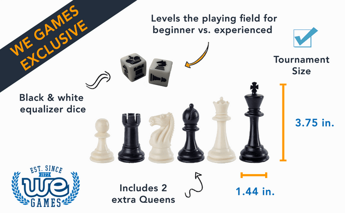 15" Collector's Teacher Chess Set Chess Set