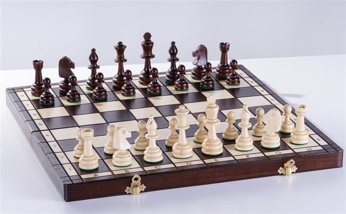16" Olympic Wooden Chess Set - Chess Set - Chess-House