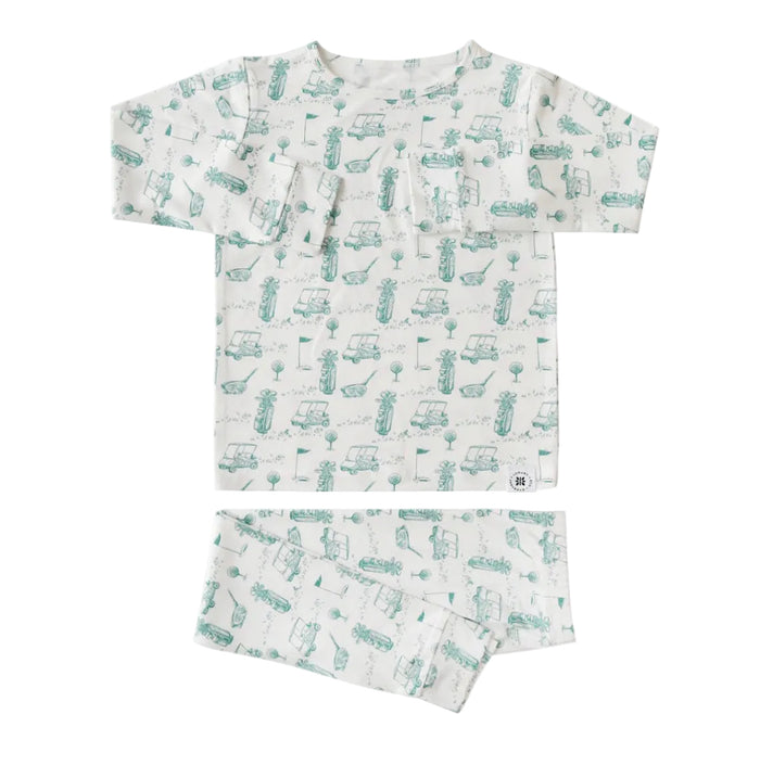 18 Holes Pajama Set