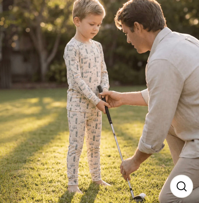 18 Holes Pajama Set