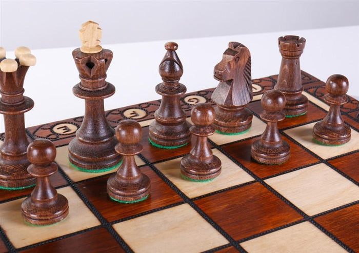 19" Consul Wooden Chess Set - Chess Set - Chess-House
