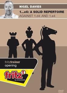1...e6: A Solid Repertoire Against 1.d4 and 1.e4 - Davies (DVD) - Software DVD - Chess-House