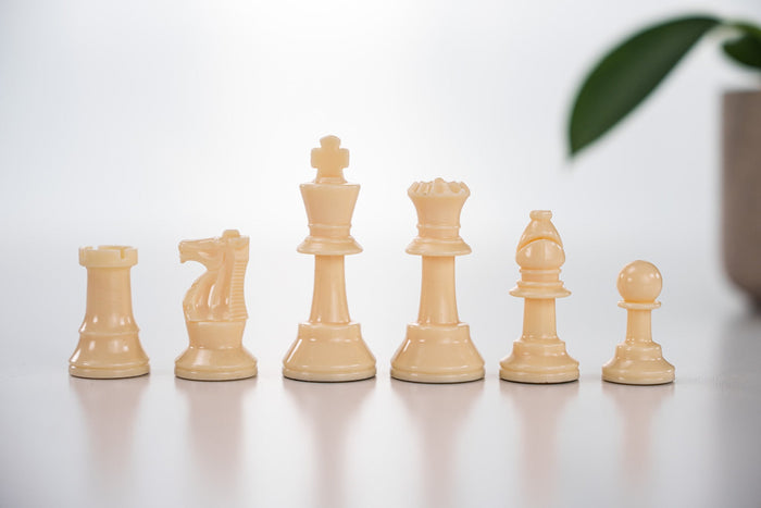 2 1/2" Analysis Size Plastic Chess Pieces - Piece - Chess-House
