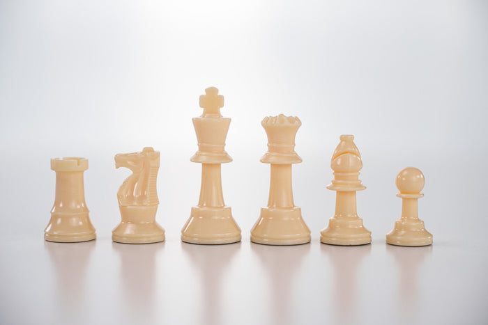 2 1/2" Analysis Size Plastic Chess Pieces - Piece - Chess-House