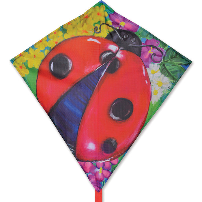 25 in. Diamond Kite - Ladybug