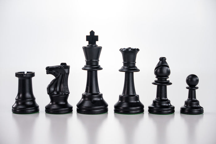 3 3/4" Heavy Club & Tournament Chess Pieces - Piece - Chess-House