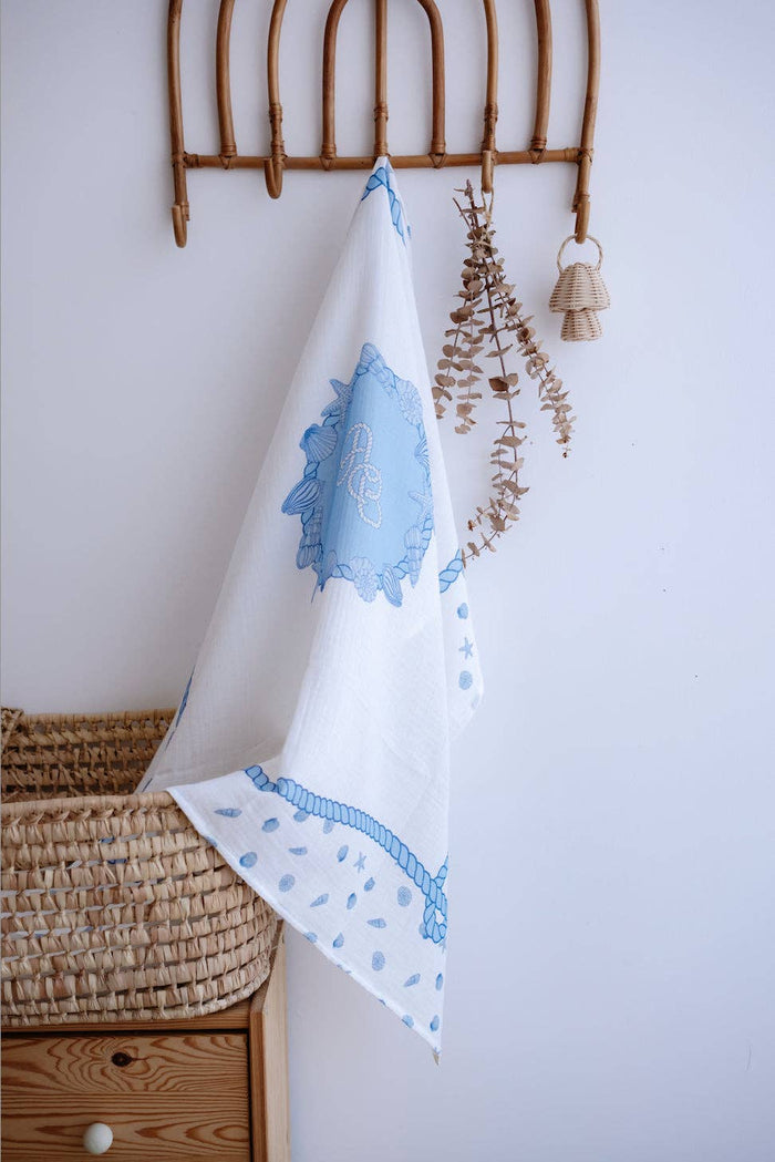4-Piece Newborn Set - Seashells