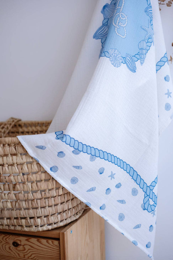 4-Piece Newborn Set - Seashells