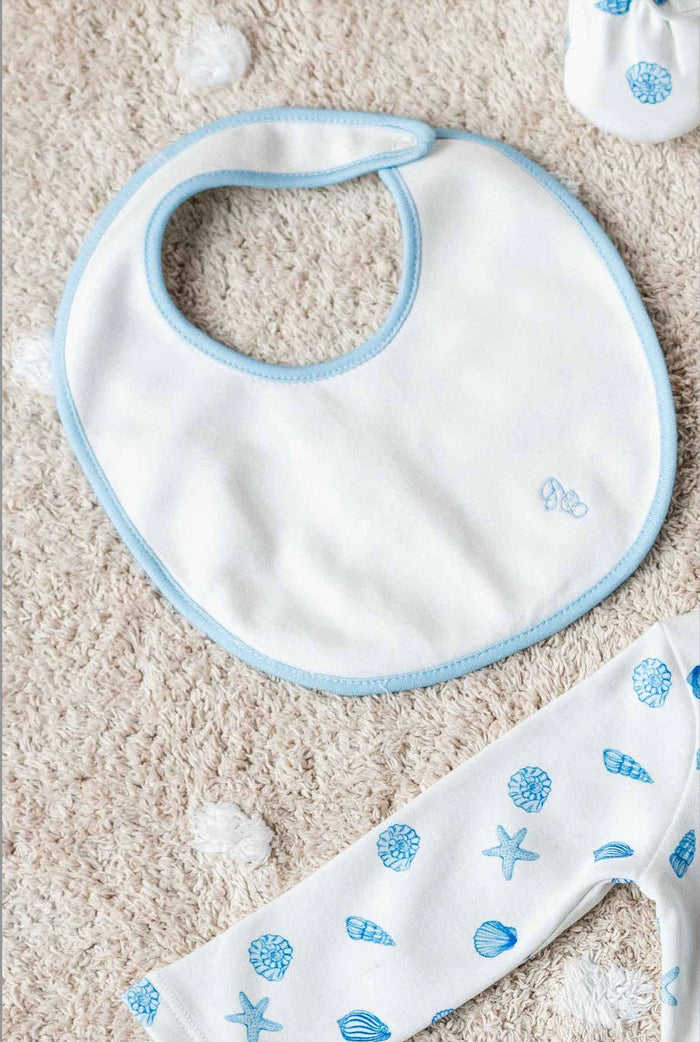 4-Piece Newborn Set - Seashells