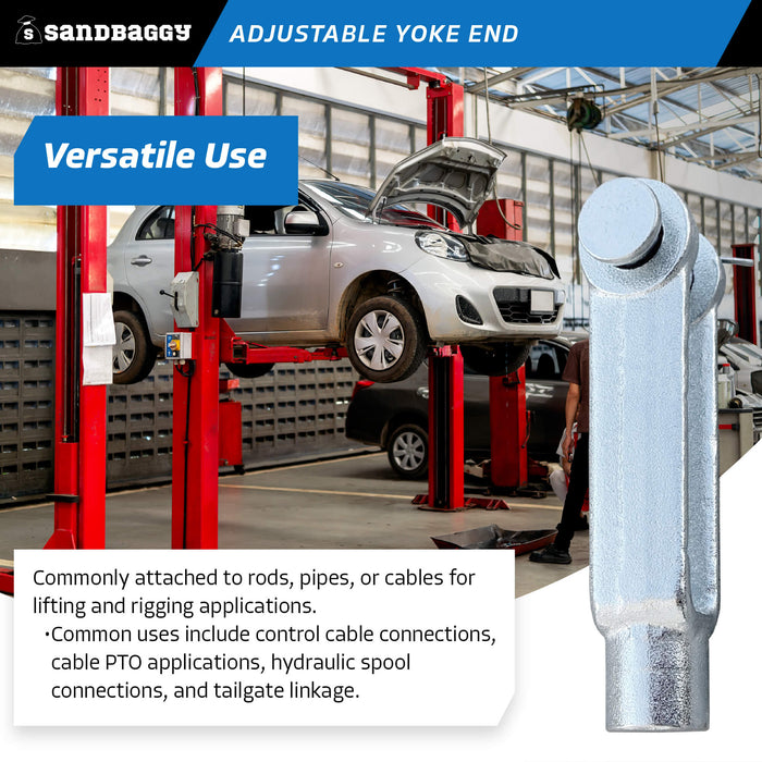 5/8" adjustable yoke end - industrial