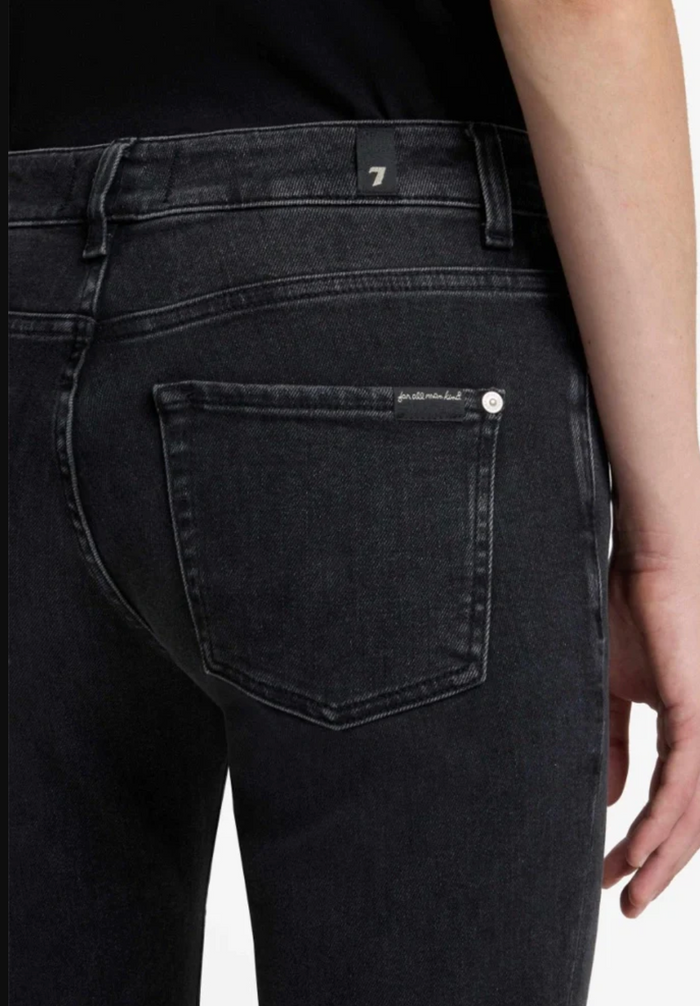 7 For All Mankind Calie Straight Ankle in Bottomline