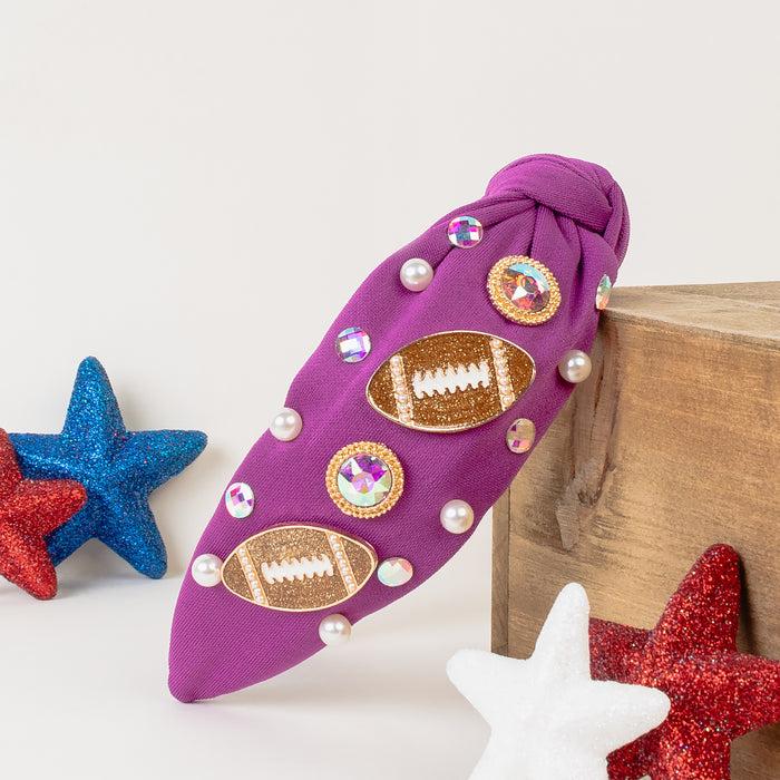 79045 - Game Day Headband - Purple