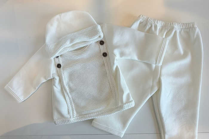 Ivory Heirloom 3 Piece Pant Set