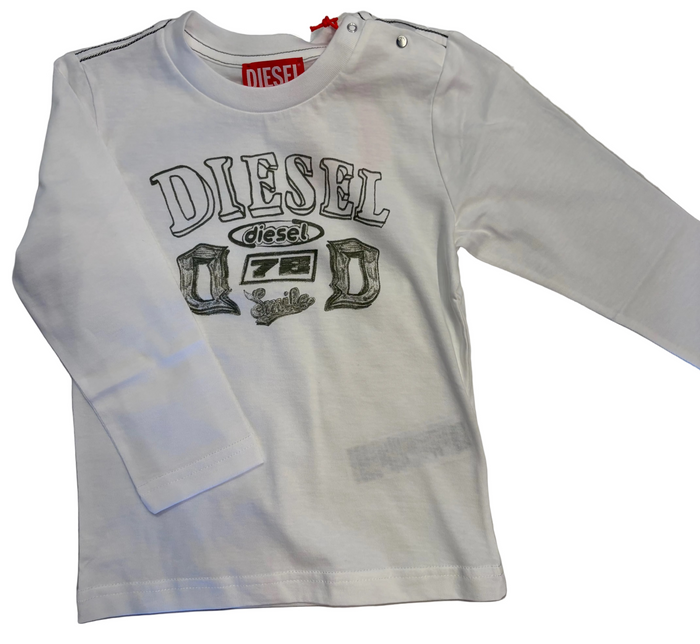 Diesel Long Sleeve Pullover Tee