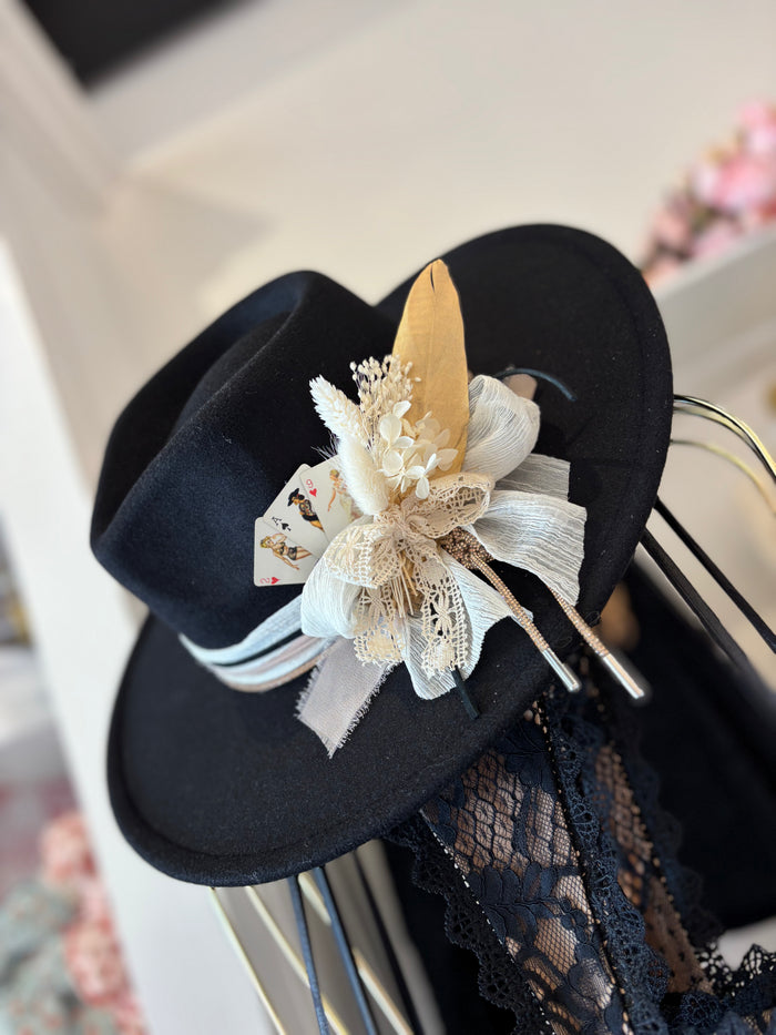 Women's Bespoke Western Hat - FROM OUR CUSTOM HAT BAR: READY TO SHIP