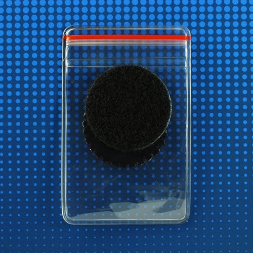Adhesive Badge Holder with Zipper Closure - PPP-1, Qty = 100