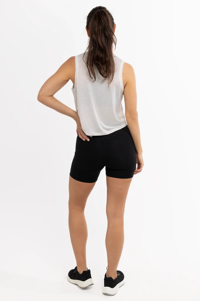 AER Relaxed Tencel Crop Top