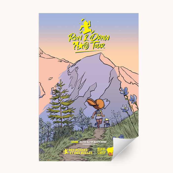 Affiche Des Bosses et Des Bulles n°4 – UTMB 2022