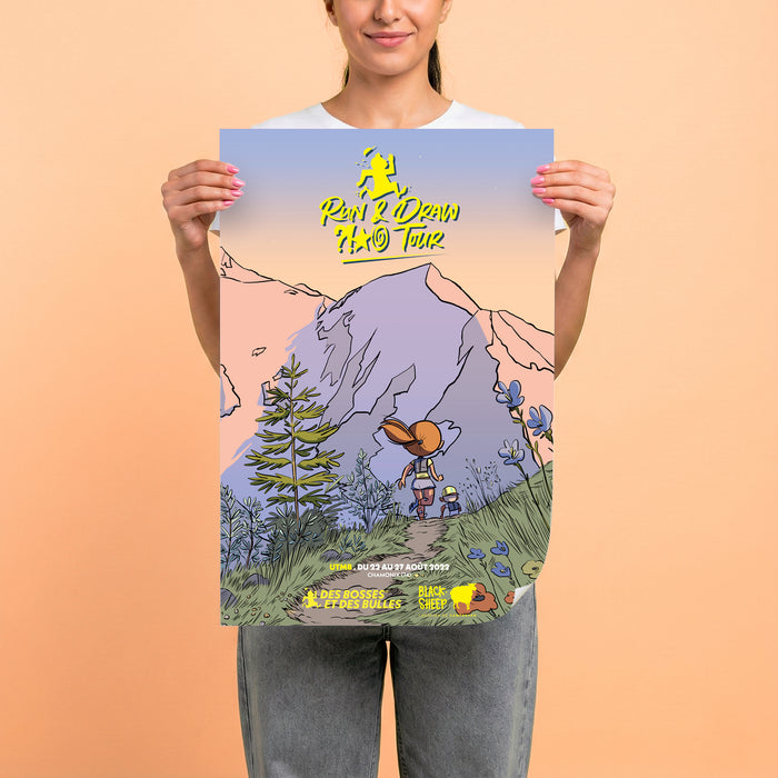 Affiche Des Bosses et Des Bulles n°4 – UTMB 2022