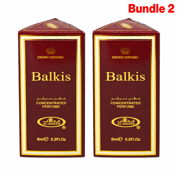 Al-Rehab Balkis Perfume for Women, elegant feminine fragrance with a rich, pleasant aroma, ideal for everyday wear and special occasions with a long-lasting scent.