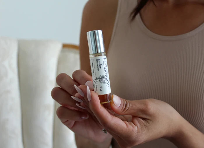 Amber Perfume Oil – Warm Amber Roll-On Perfume Oil