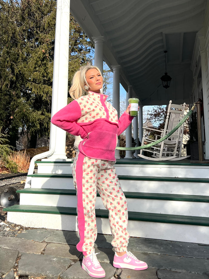 Amelia Fleece Lounge Set