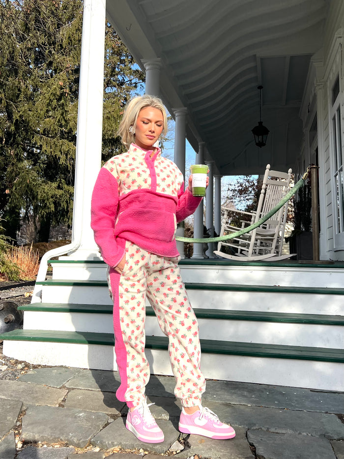 Amelia Fleece Lounge Set