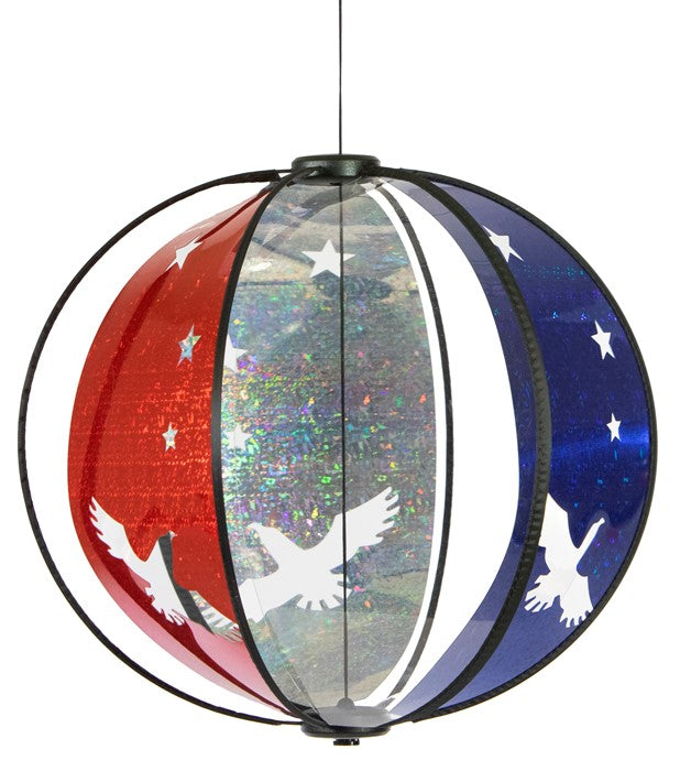 American Eagle Spinning Globe