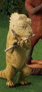 Animal Life Asakuma Toshio animal Jazz iguana lizard PVC Mini Figurine Figure Model