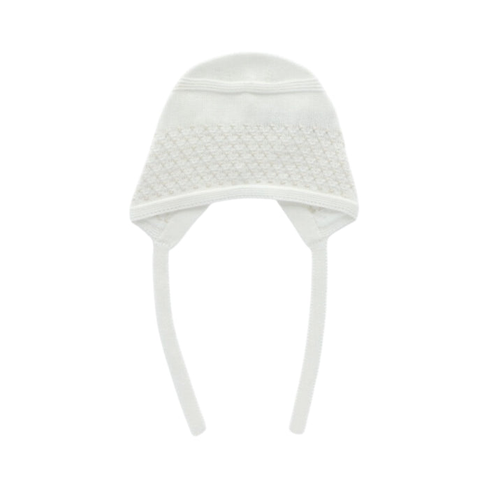 Arda Girl Off-White Knitted 3-Piece Set