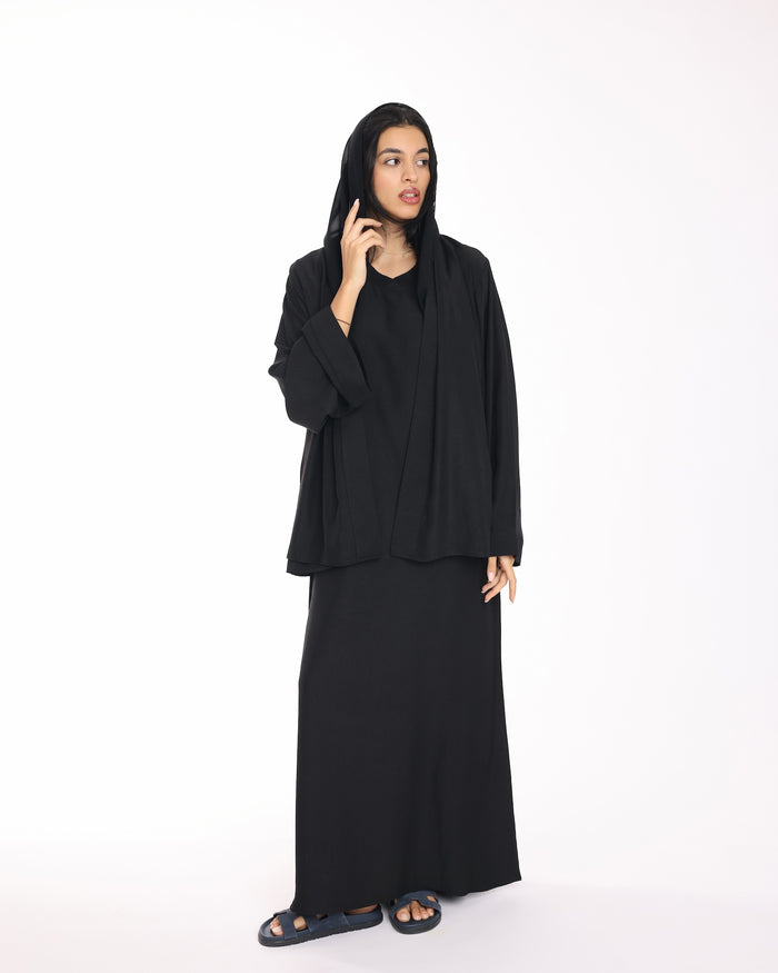 Asya Abaya Black