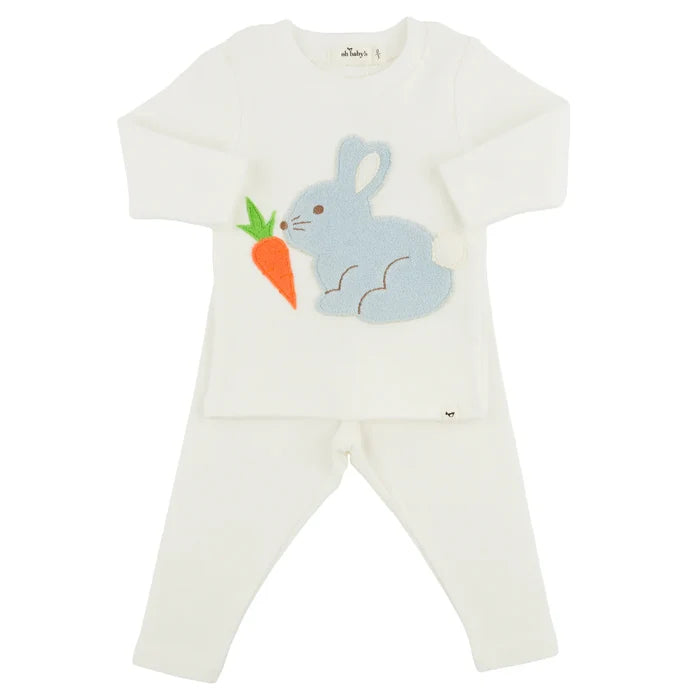 Baby Blue Bunny 2 Piece Set