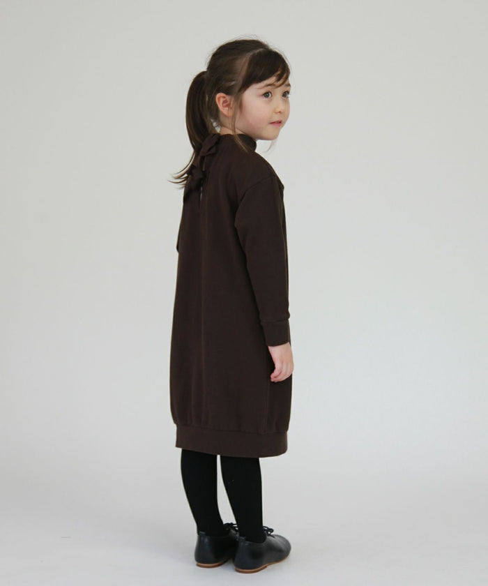 Back Ribbon Sweat Dress