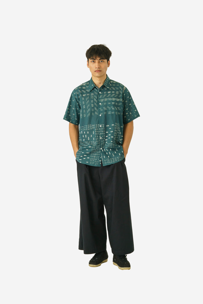"Bambu" - Plant-based Dye Short Sleeve Shirt