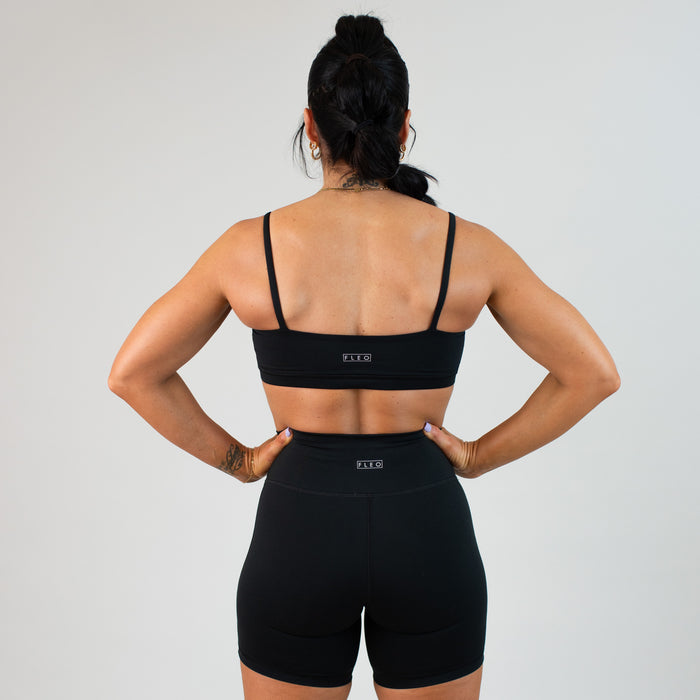 Bandeau Sports Bra - Black