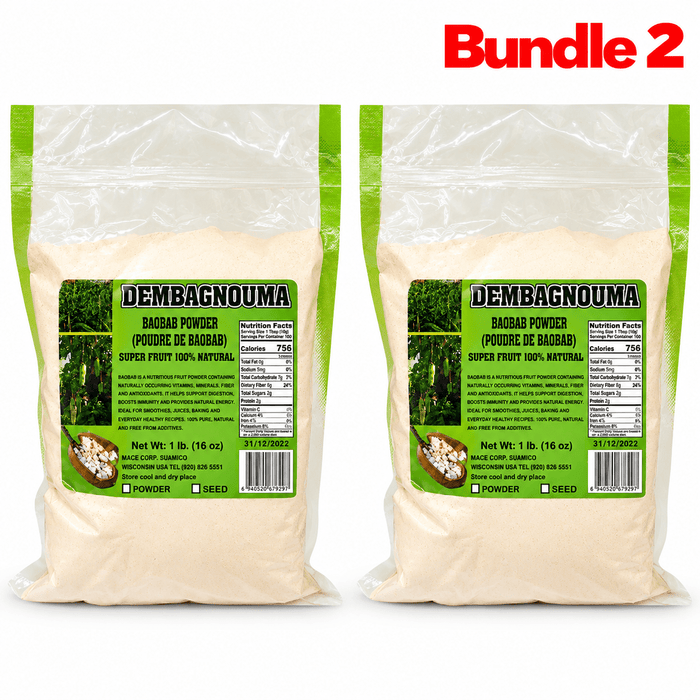 Baobab Powder | Natural Superfruit for Everyday Wellness - Yado African & Caribbean Market