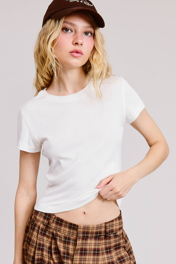 Basic Short Sleeve Baby Tee