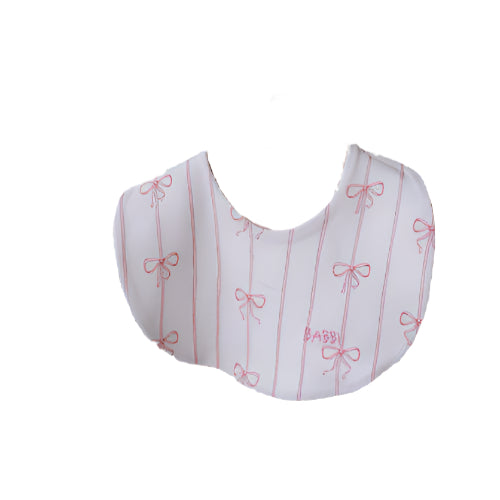 Bib - Ribbon/Pink