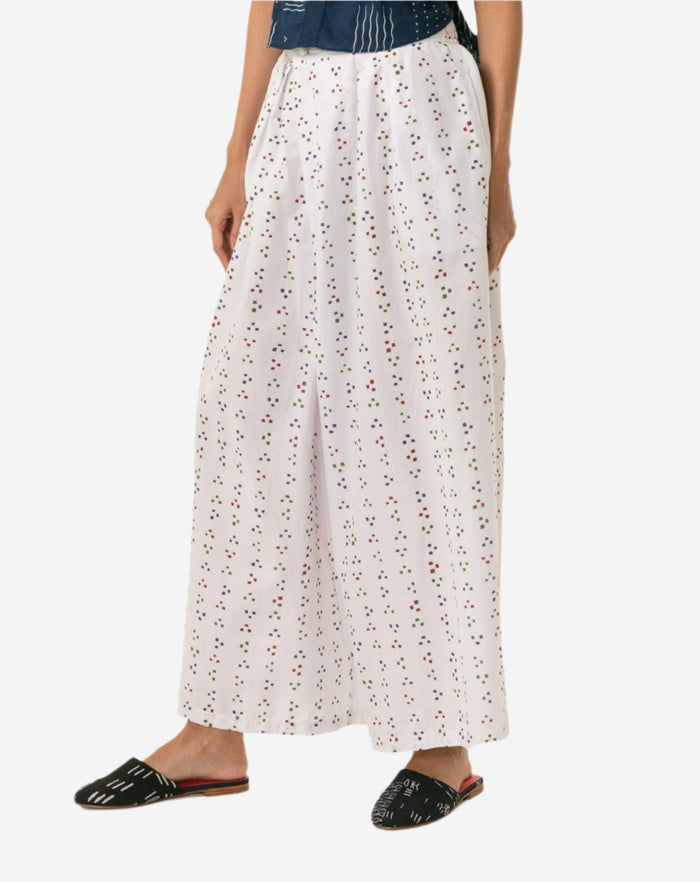 "Bija" - Two Buttons Maxi Pants