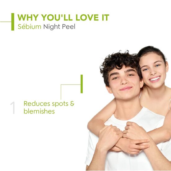 Bioderma Sebium Night Peel Smoothing Concentrate 40ML