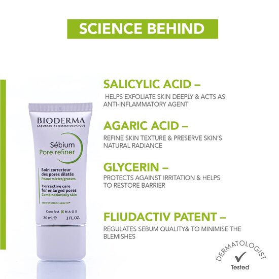Bioderma Sebium Pore Refiner Cream, 30ml