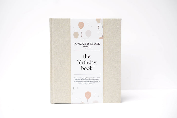 Birthday Memory Book