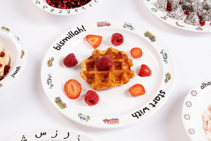 Bismillah Cars Plate Set