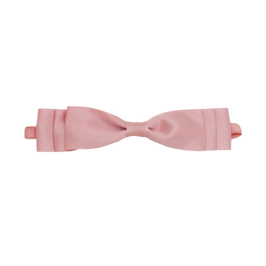 Blair Bow Rose Pink Satin Headband Wrap