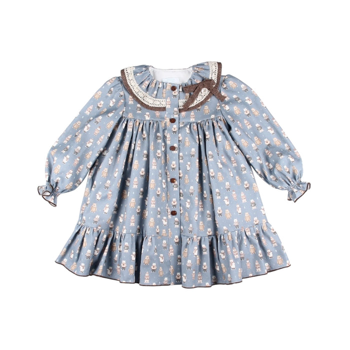 Blue Bears Girl Dress