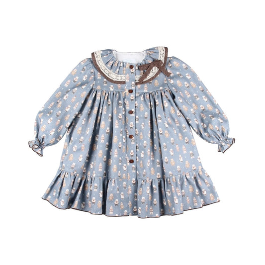 Blue Bears Girl Dress