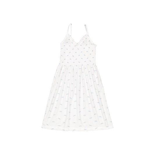 Blue Blossoms Mom Dress
