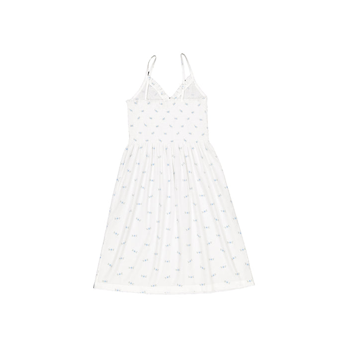 Blue Blossoms Mom Dress