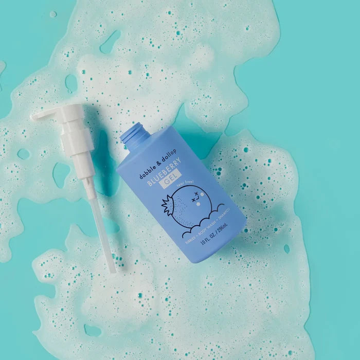Blueberry Bubble Bath, Body Wash & Shampoo